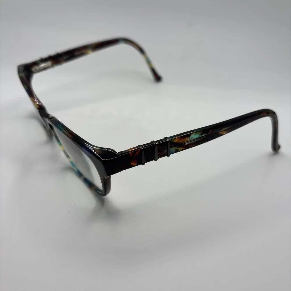 TURA R559 TEA BLUE BROWN AUTHENTIC EYEGLASSES 53-16-135 FRAME W/CASE